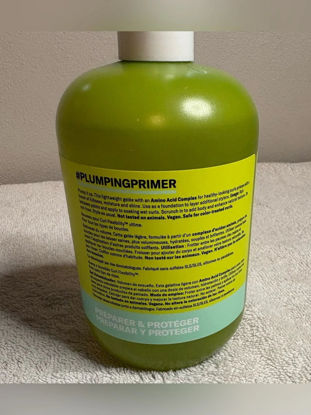 Devacurl Plumping Primer Body-Building Gelee, 16 oz